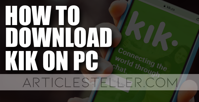 kik on pc